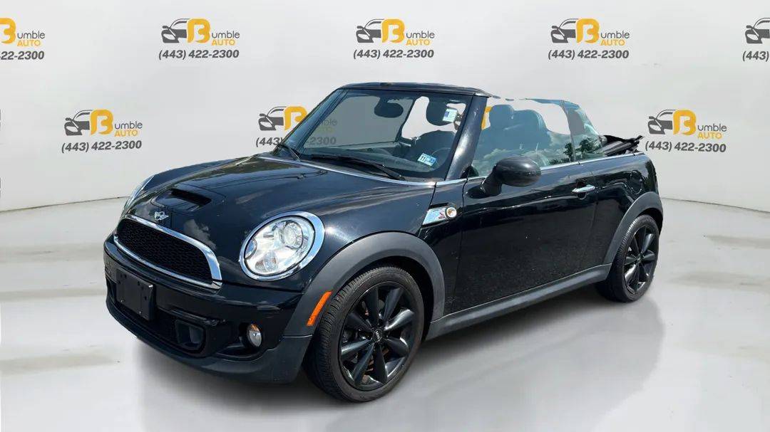 2013 MINI Convertible Cooper S — Convertible — 54,025 mi — Elkridge, MD
