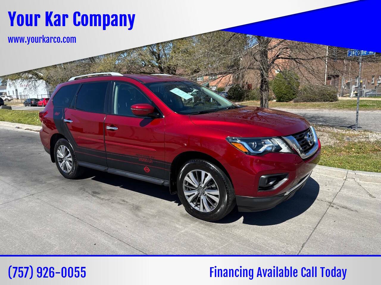 2020 Nissan Pathfinder SV — SUV — 83,205 mi — Norfolk, VA