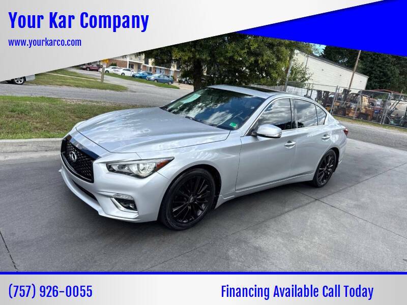 2019 INFINITI Q50 3.0t LUXE — Sedan — 97,075 mi — Norfolk, VA