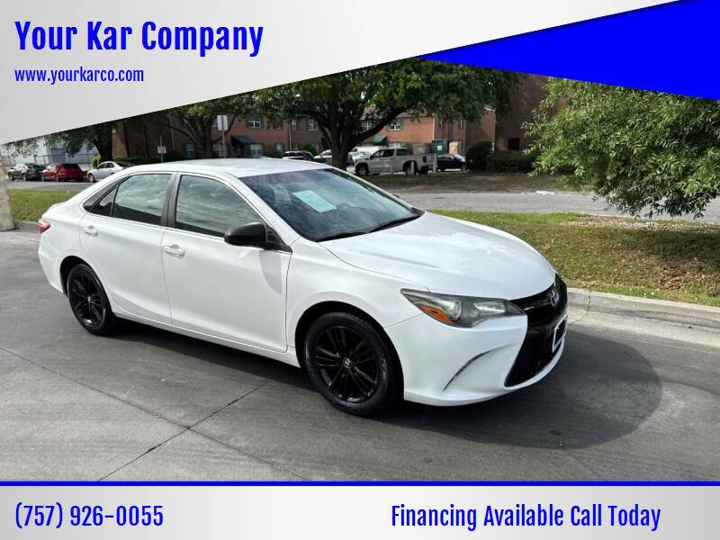 2017 Toyota Camry SE — Sedan — 77,783 mi — Norfolk, VA