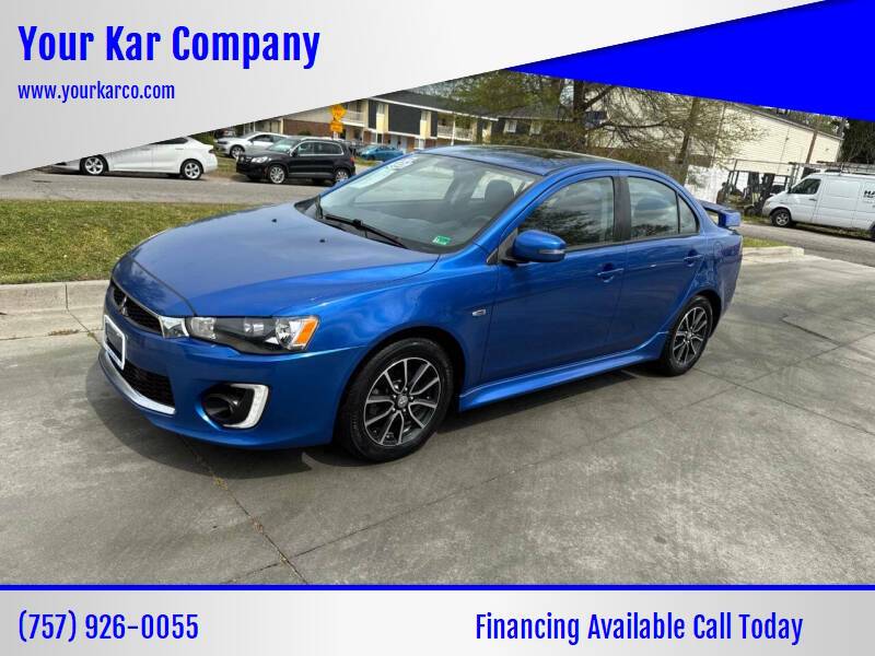 2017 Mitsubishi Lancer ES — Sedan — 63,630 mi — Norfolk, VA