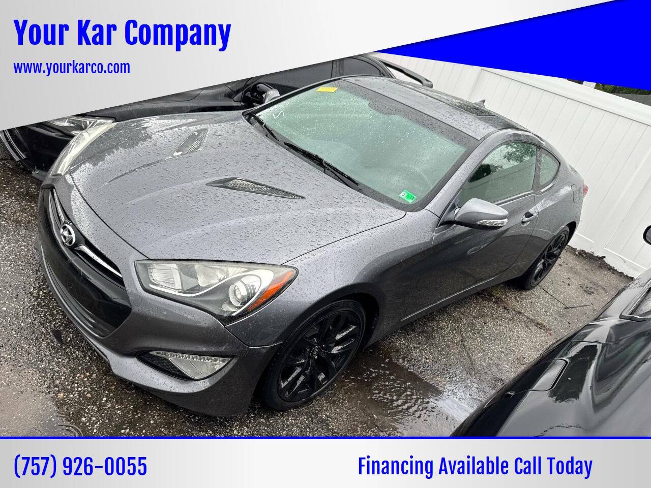 2015 Hyundai Genesis Coupe 3.8 Base — Coupe — 73,851 mi — Norfolk, VA