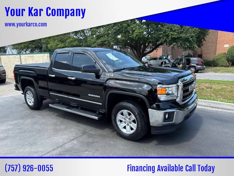 2015 GMC Sierra 1500 SLE — Pickup Truck — 90,301 mi — Norfolk, VA