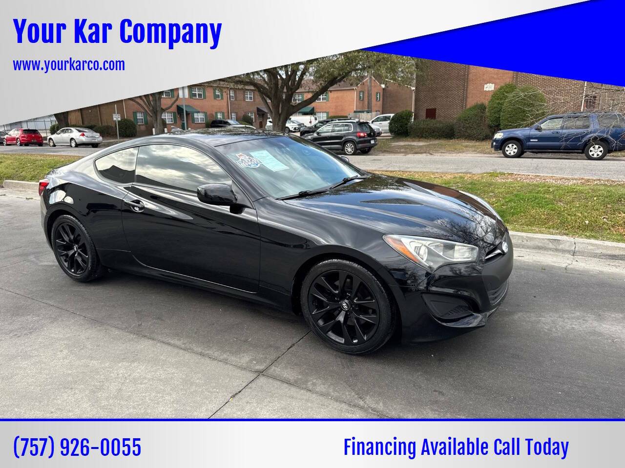 2013 Hyundai Genesis Coupe 2.0T Premium — Coupe — 89,109 mi — Norfolk, VA