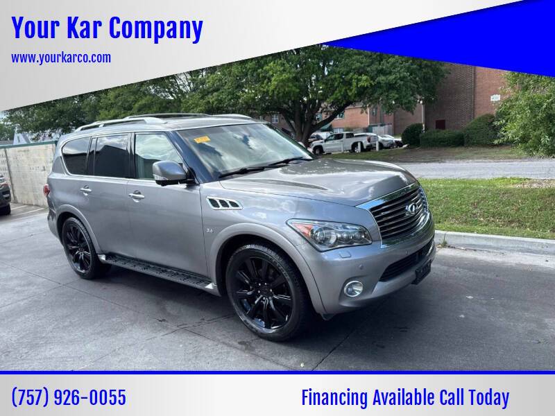 2014 INFINITI QX80 Standard — SUV — 98,353 mi — Norfolk, VA