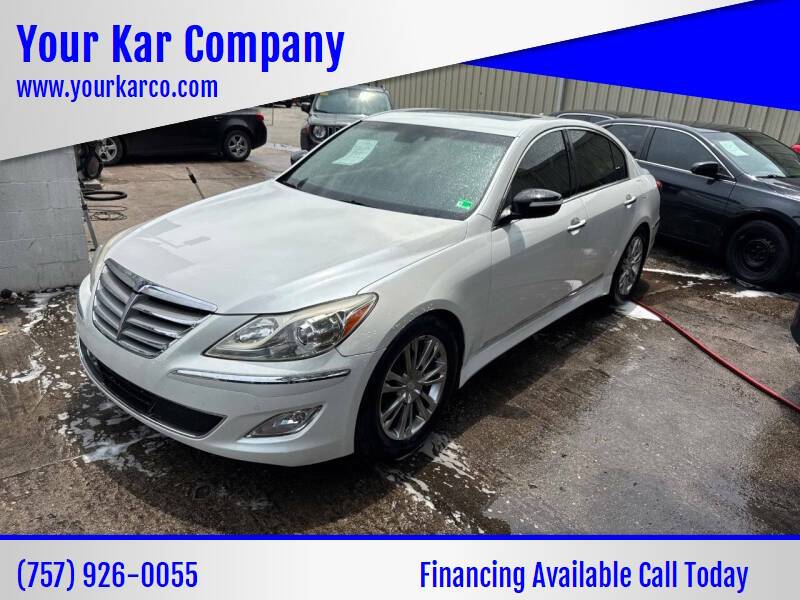 2012 Hyundai Genesis 4.6 — Sedan — 62,359 mi — Norfolk, VA