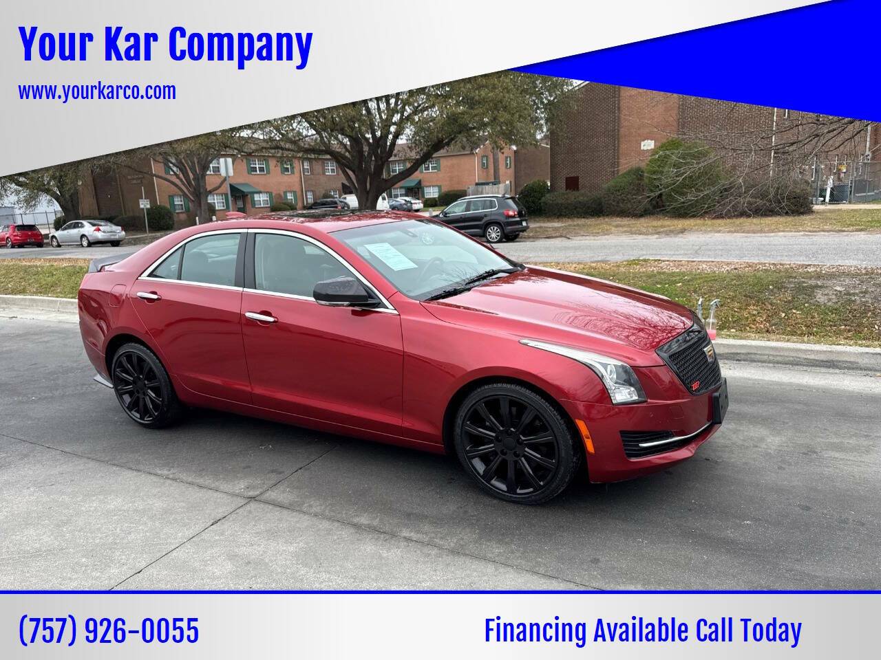 2015 Cadillac ATS Luxury — Sedan — 82,813 mi — Norfolk, VA