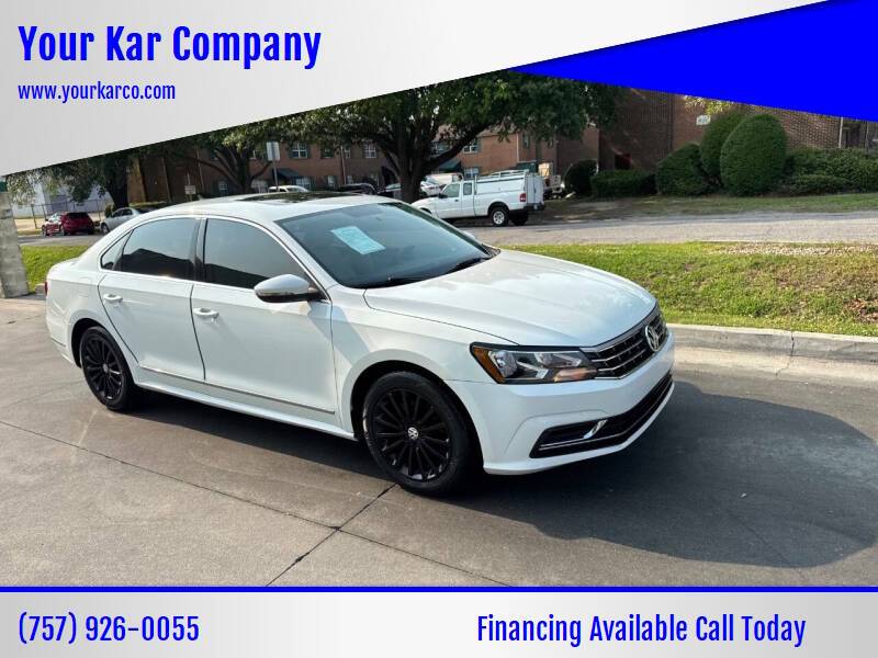 2016 Volkswagen Passat 1.8T SE — Sedan — 80,384 mi — Norfolk, VA