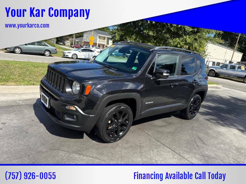 2016 Jeep Renegade Justice — SUV — 67,609 mi — Norfolk, VA