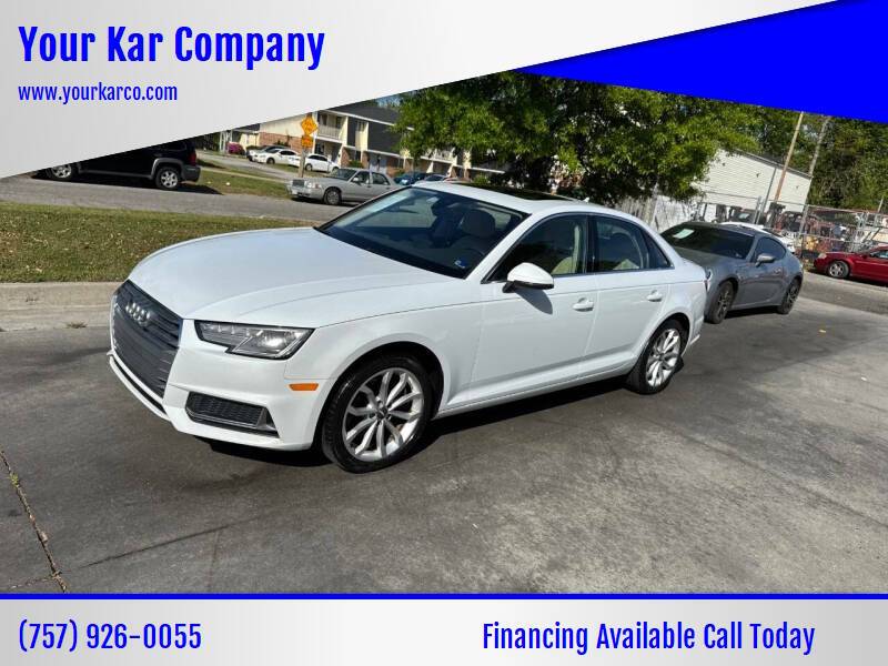 2019 Audi A4 Premium — Sedan — 98,694 mi — Norfolk, VA