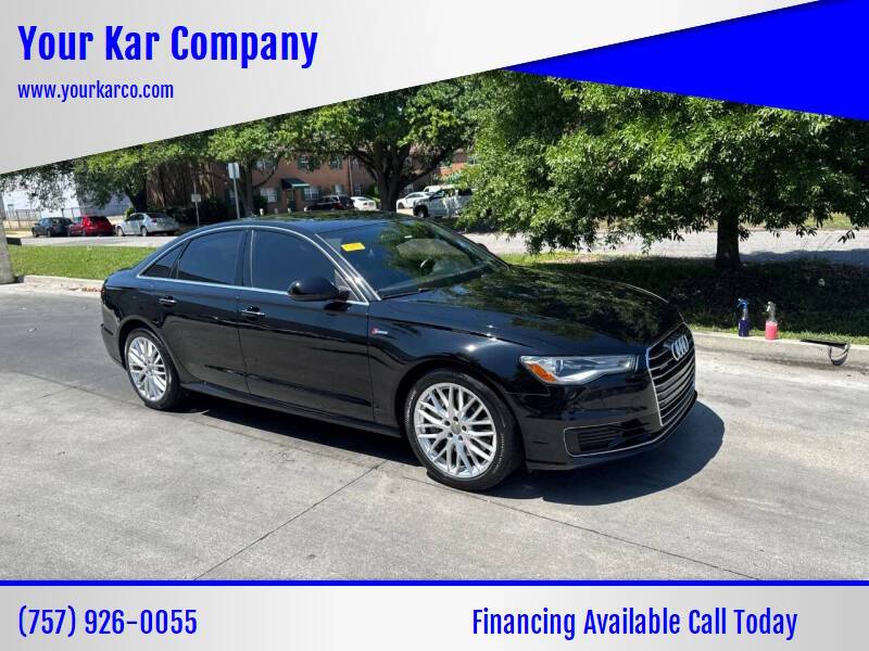 2016 Audi A6 Premium Plus — Sedan — 89,540 mi — Norfolk, VA