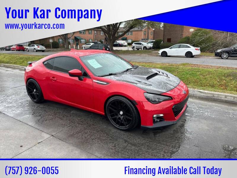 2013 Subaru BRZ Limited — Coupe — 121,485 mi — Norfolk, VA