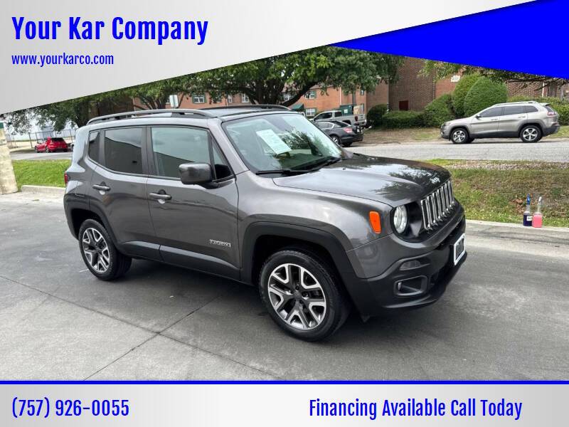 2017 Jeep Renegade Latitude — SUV — 87,245 mi — Norfolk, VA