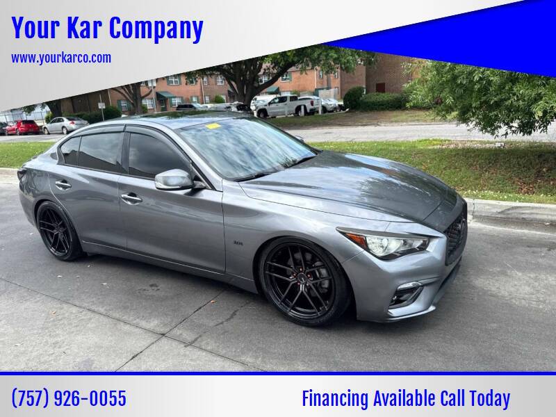 2018 INFINITI Q50 3.0t LUXE — Sedan — 29,991 mi — Norfolk, VA