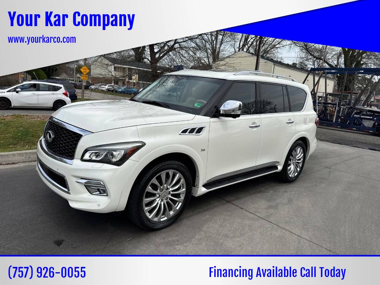 2016 INFINITI QX80 Standard — SUV — 85,704 mi — Norfolk, VA