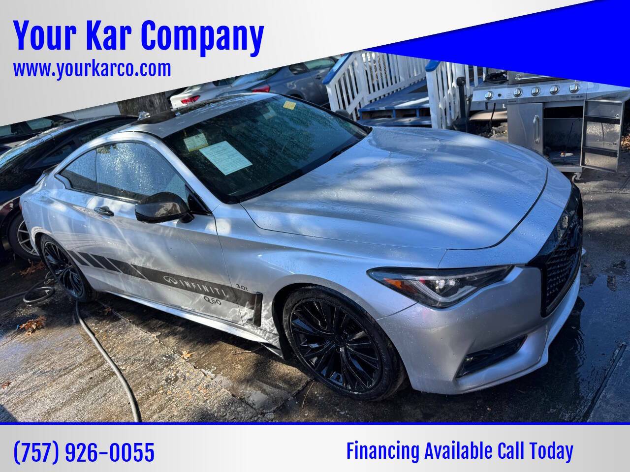 2018 INFINITI Q60 3.0t LUXE — Coupe — 58,859 mi — Norfolk, VA