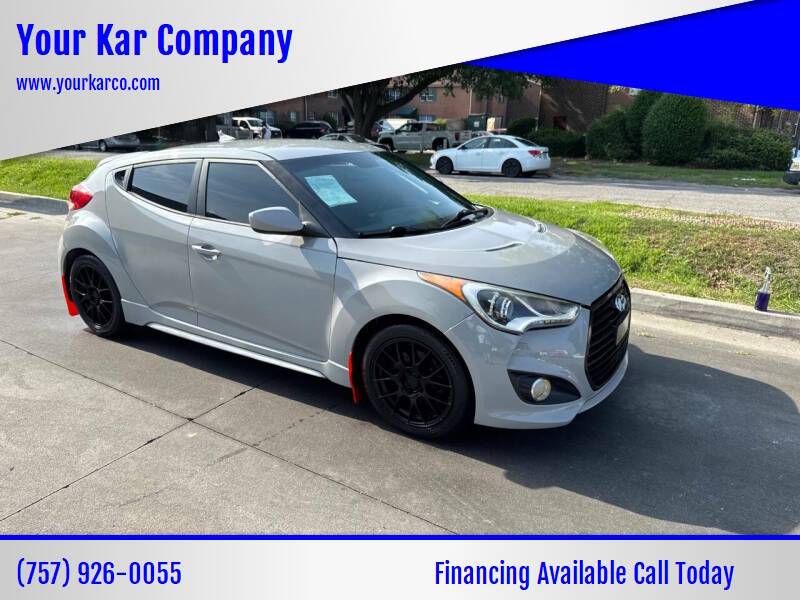 2015 Hyundai Veloster Turbo R-Spec — Hatchback — 81,531 mi — Norfolk, VA