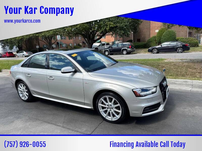 2015 Audi A4 Premium Plus — Sedan — 86,617 mi — Norfolk, VA