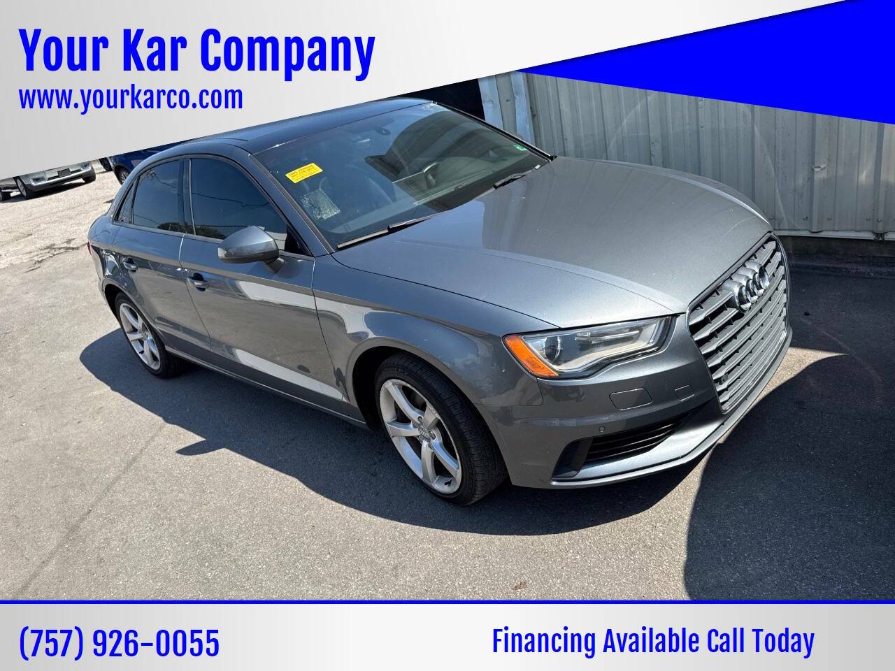 2016 Audi A3 Premium — Sedan — 94,742 mi — Norfolk, VA