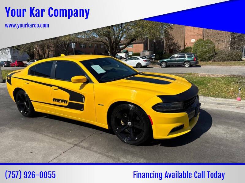 2018 Dodge Charger R/T — Sedan — 80,635 mi — Norfolk, VA