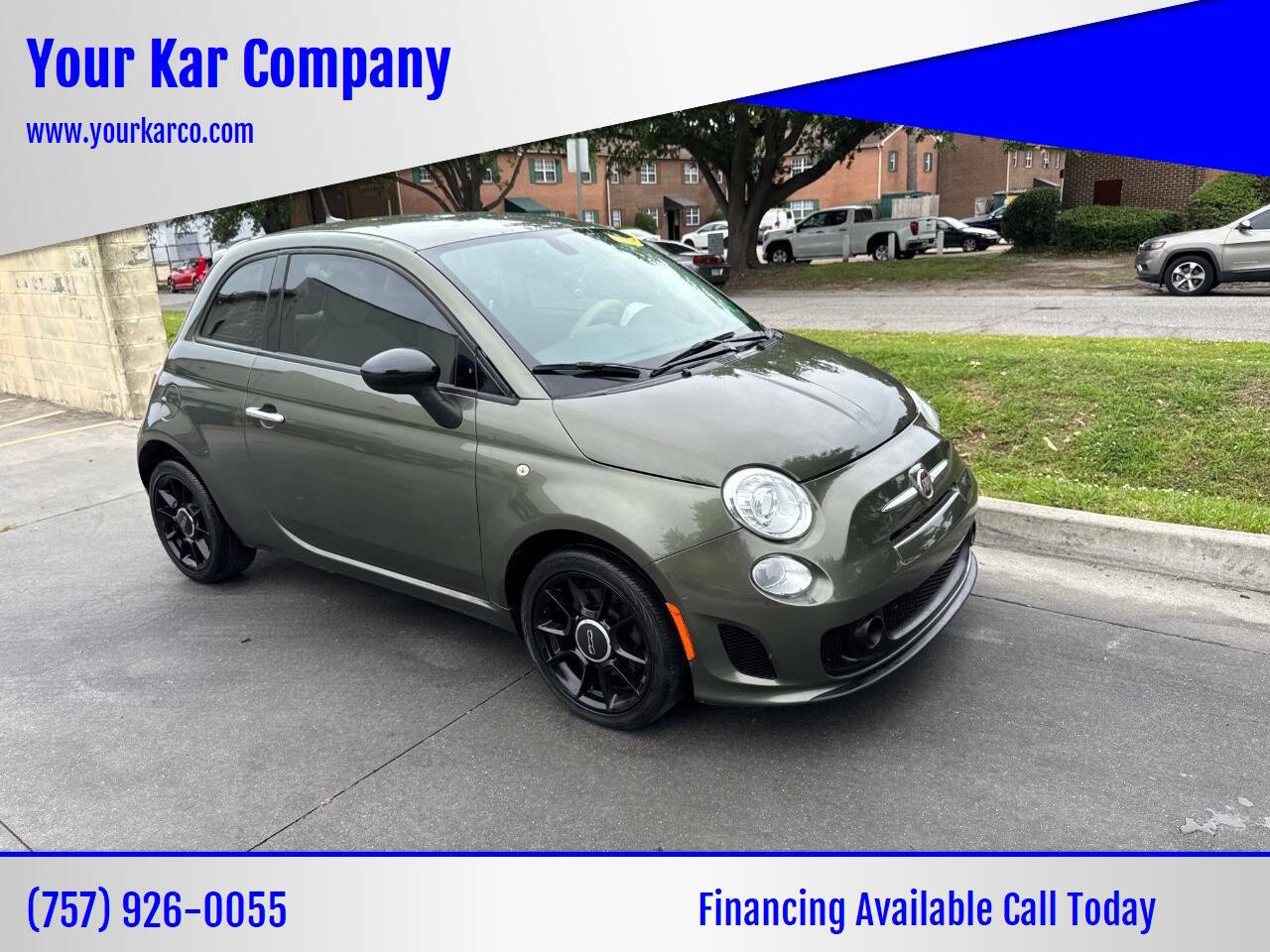 2019 FIAT 500 Pop — Hatchback — 49,581 mi — Norfolk, VA