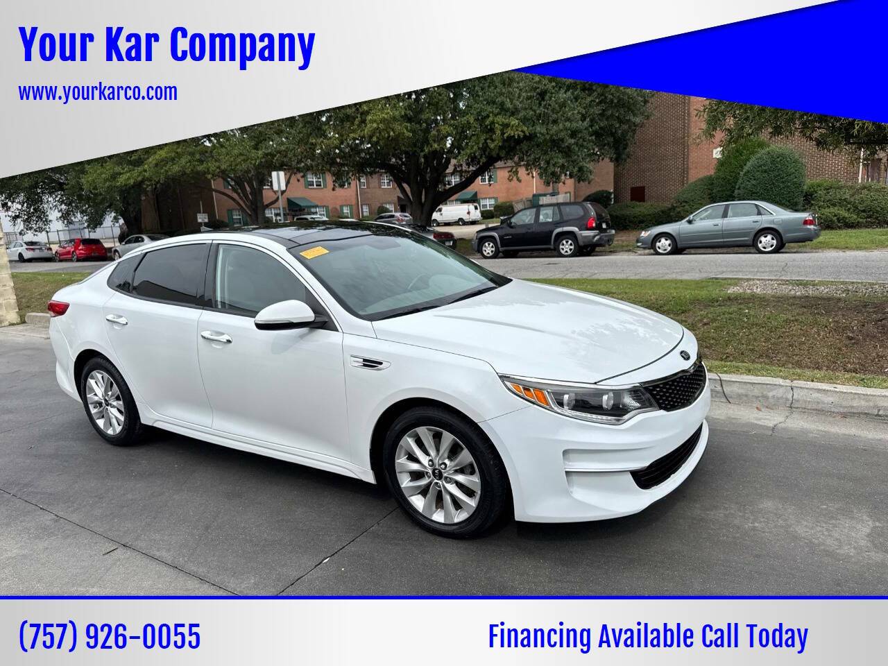 2016 Kia Optima EX — Sedan — 88,856 mi — Norfolk, VA