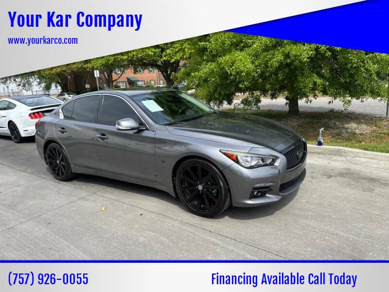 2014 INFINITI Q50 Premium — Sedan — 93,042 mi — Norfolk, VA