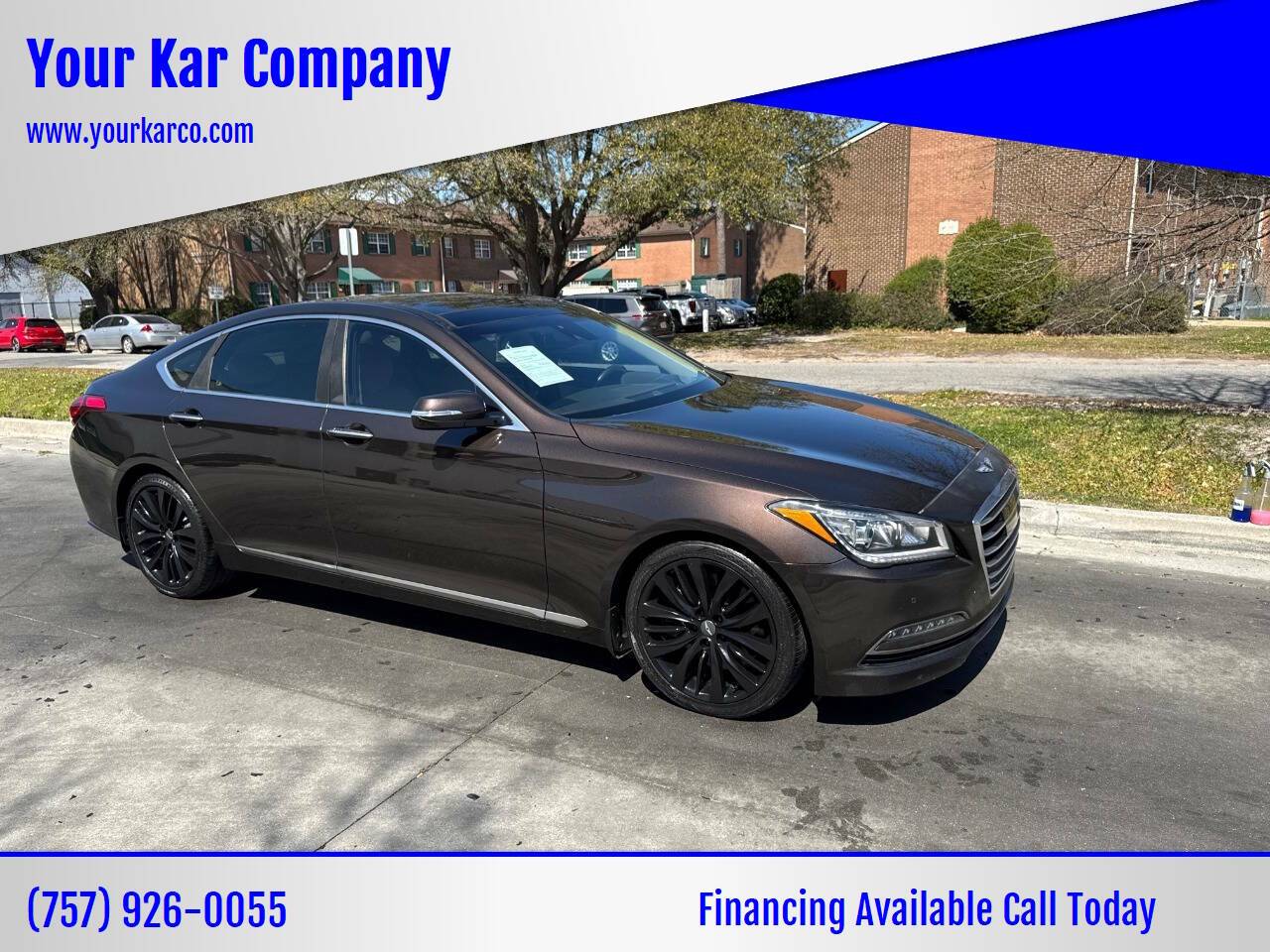 2015 Hyundai Genesis 5.0 — Sedan — 93,477 mi — Norfolk, VA