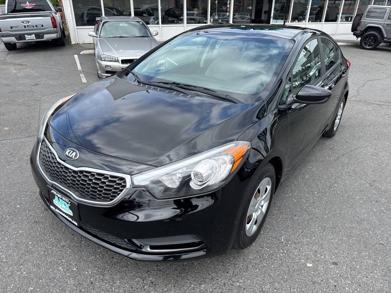 2016 Kia Forte LX — Sedan — 117,520 mi — Edmonds, WA