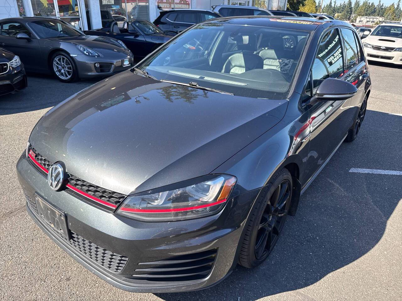 2016 Volkswagen Golf GTI SE — Hatchback — 120,424 mi — Edmonds, WA