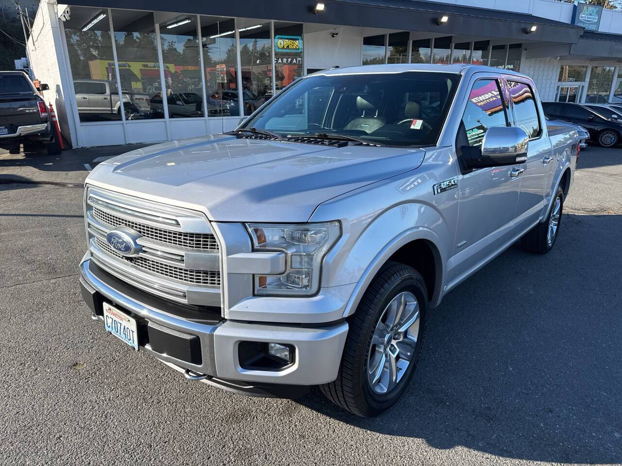 2015 Ford F-150 Platinum — Pickup Truck — 208,486 mi — Edmonds, WA