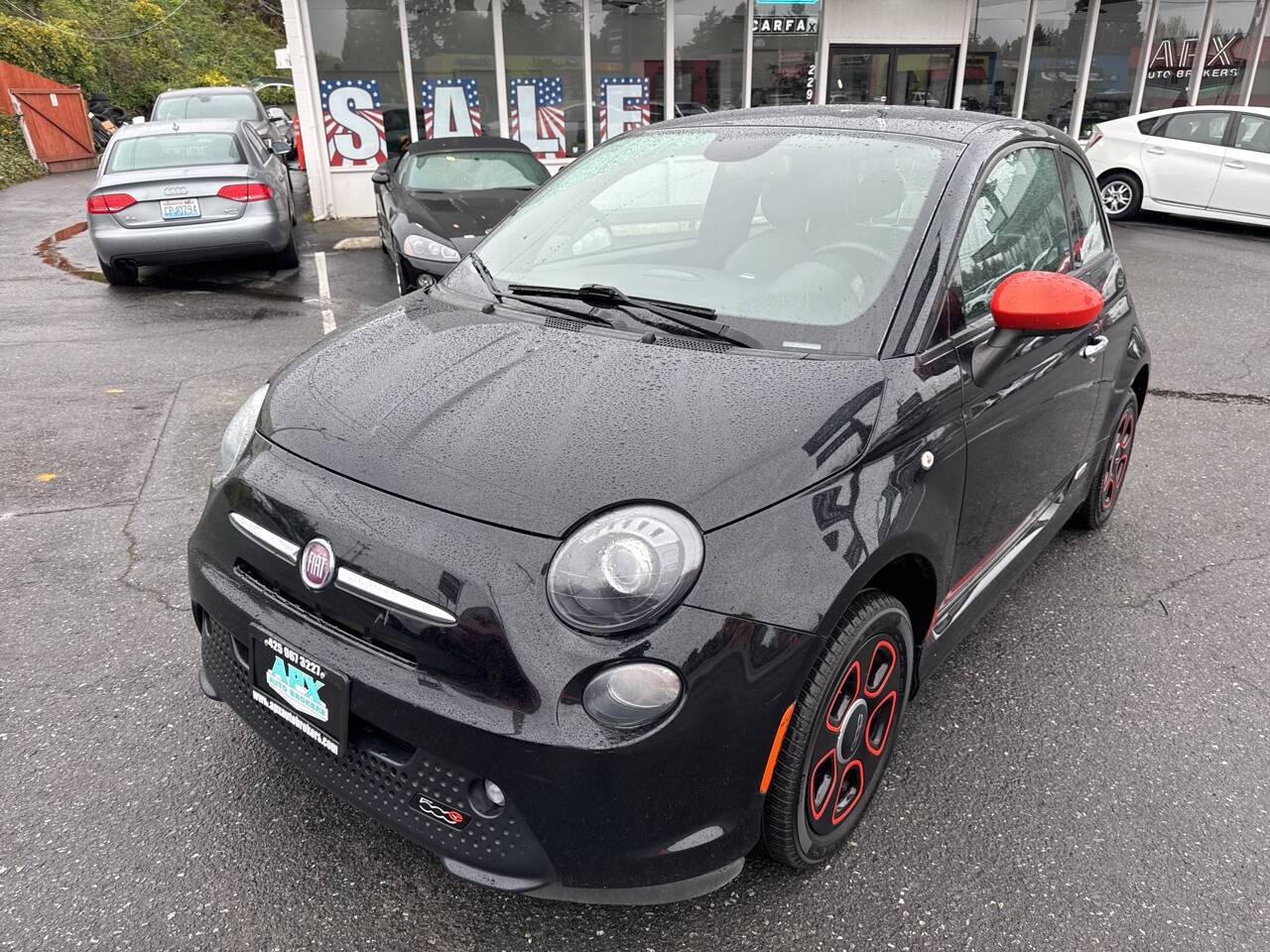 2015 FIAT 500e Base — Hatchback — 74,027 mi — Edmonds, WA