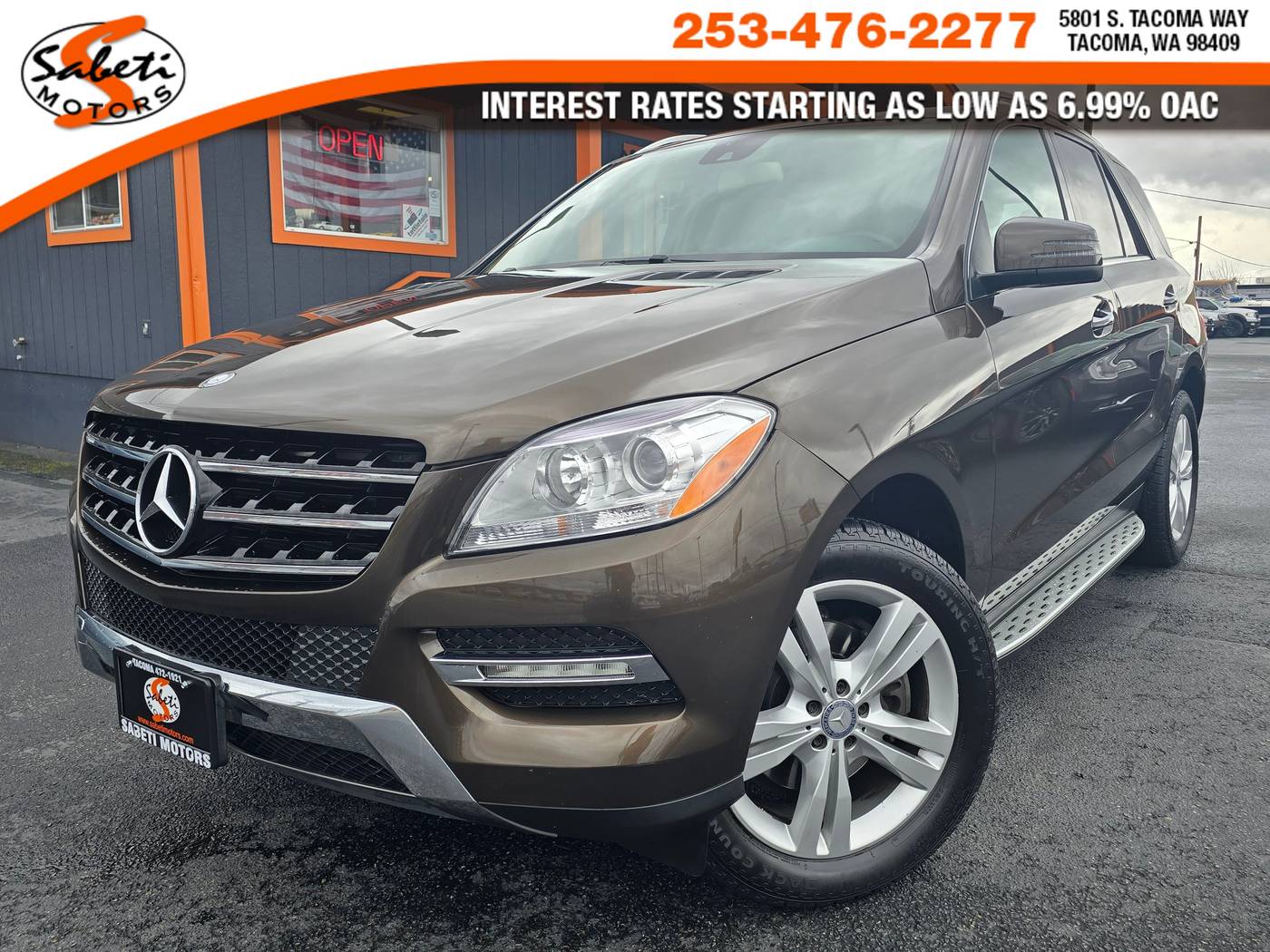 2013 Mercedes-Benz M-Class ML 350 — SUV — 109,650 mi — Tacoma, WA
