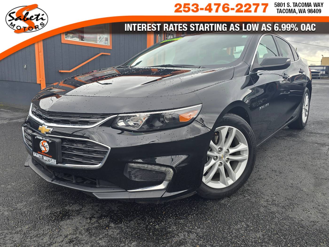 2016 Chevrolet Malibu LT — Sedan — 67,013 mi — Tacoma, WA