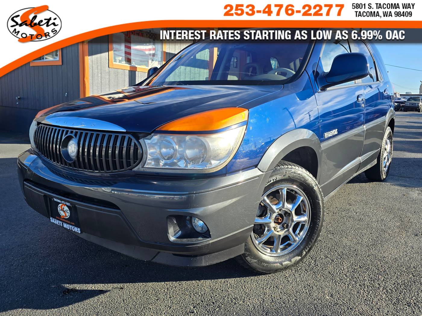 2002 Buick Rendezvous CXL — SUV — 110,381 mi — Tacoma, WA