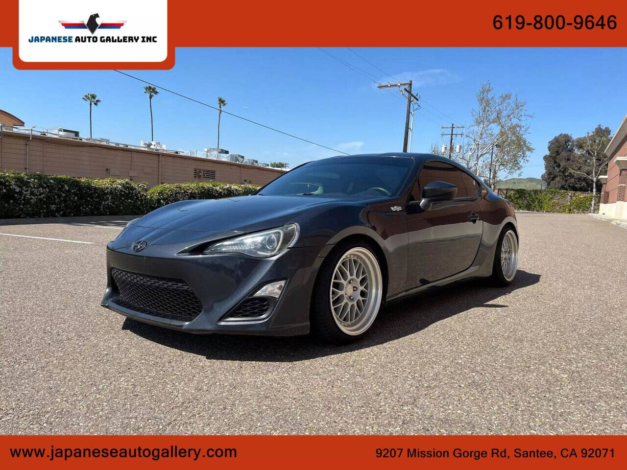 2015 Scion FR-S Base — Coupe — 81,839 mi — Santee, CA