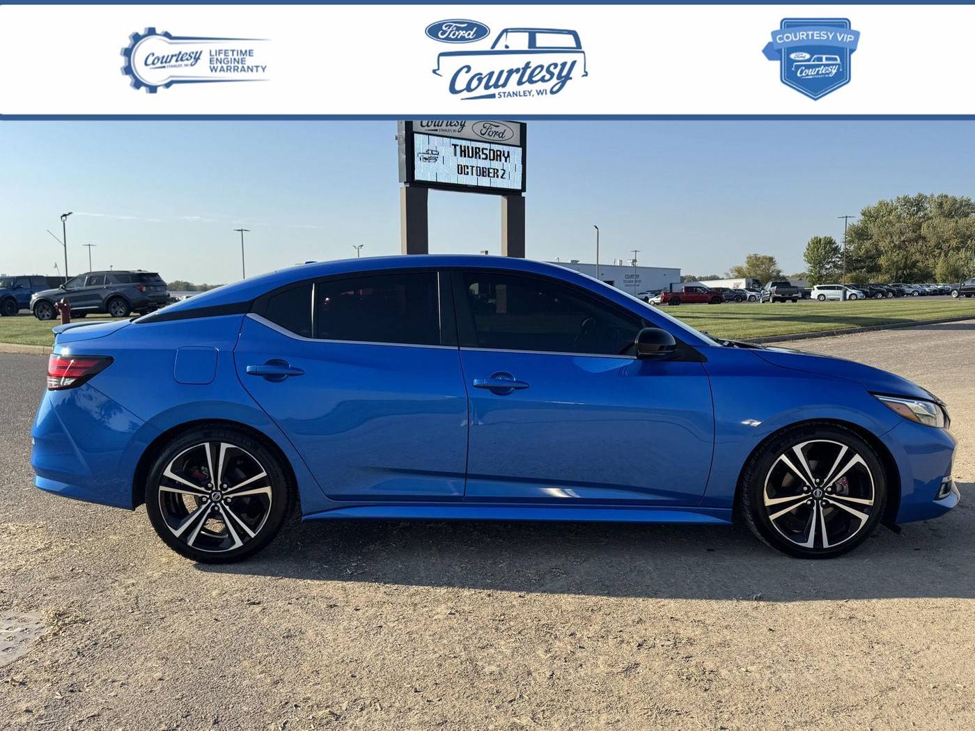 2021 Nissan Sentra SR — Sedan — 45,751 mi — Stanley, WI