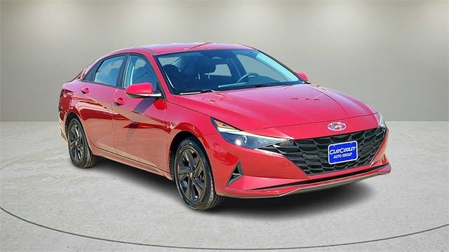 2023 Hyundai Elantra Hybrid Blue — Sedan — 51,443 mi — Dallas, TX