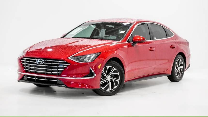 2021 Hyundai Sonata Hybrid Blue