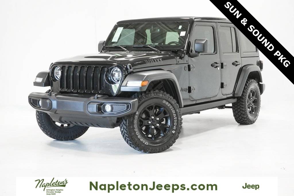 2021 Jeep Wrangler Willys — SUV — 59,151 mi — Arlington Heights, IL