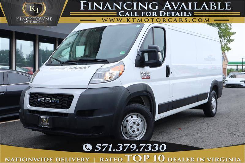 2021 Ram ProMaster Cargo Van 2500 — Cargo Van — 47,144 mi — Manassas, VA