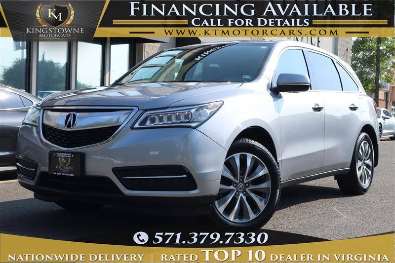 2016 Acura MDX Technology with Entertainment Package — SUV — 103,558 mi — Manassas, VA