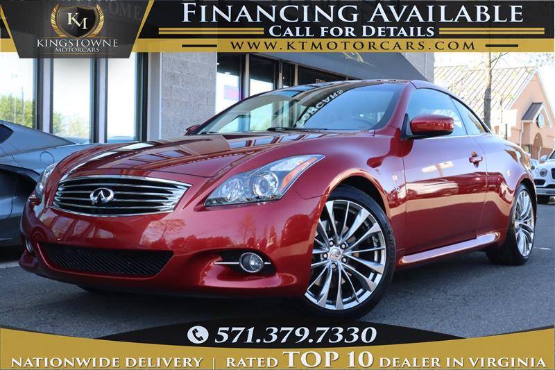 2014 INFINITI Q60 Standard — Convertible — 65,029 mi — Manassas, VA