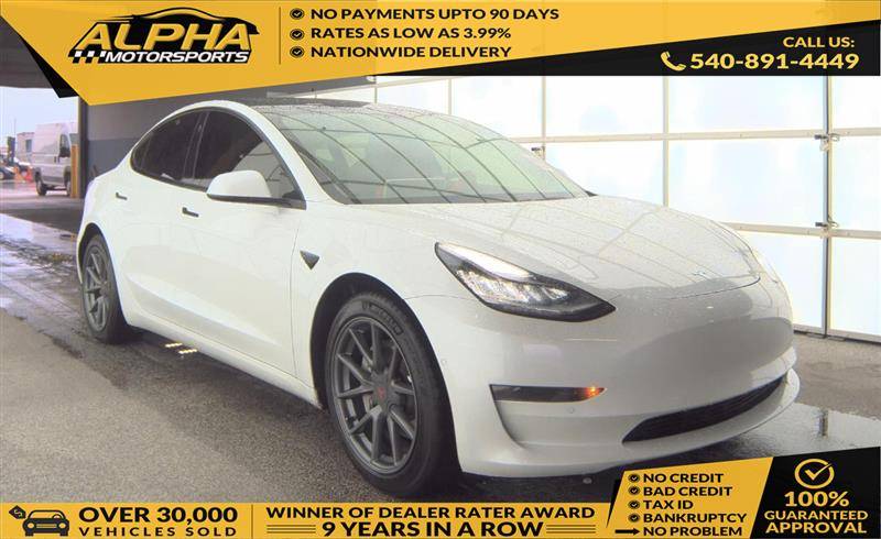2021 Tesla Model 3 Standard Range Plus — Sedan — 78,217 mi — Fredricksburg, VA
