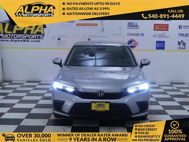 2022 Honda Civic LX — Sedan — 47,187 mi — Fredricksburg, VA