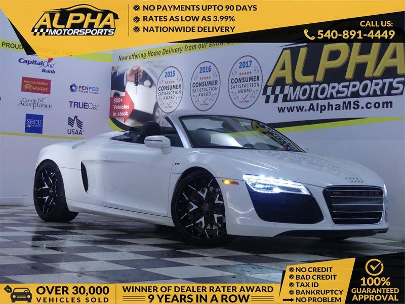 2015 Audi R8 V10 — Convertible — 53,297 mi — Fredricksburg, VA