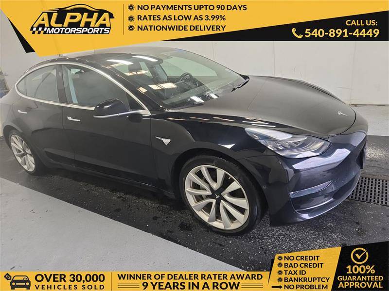 2018 Tesla Model 3 Long Range — Sedan — 95,571 mi — Fredricksburg, VA