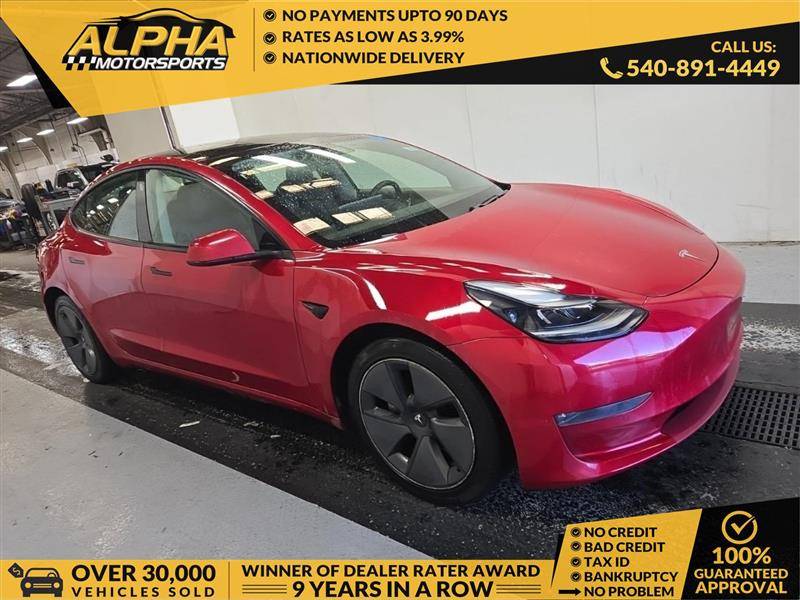 2021 Tesla Model 3 Long Range — Sedan — 86,849 mi — Fredricksburg, VA