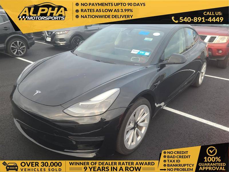 2021 Tesla Model 3 Long Range — Sedan — 23,853 mi — Fredricksburg, VA