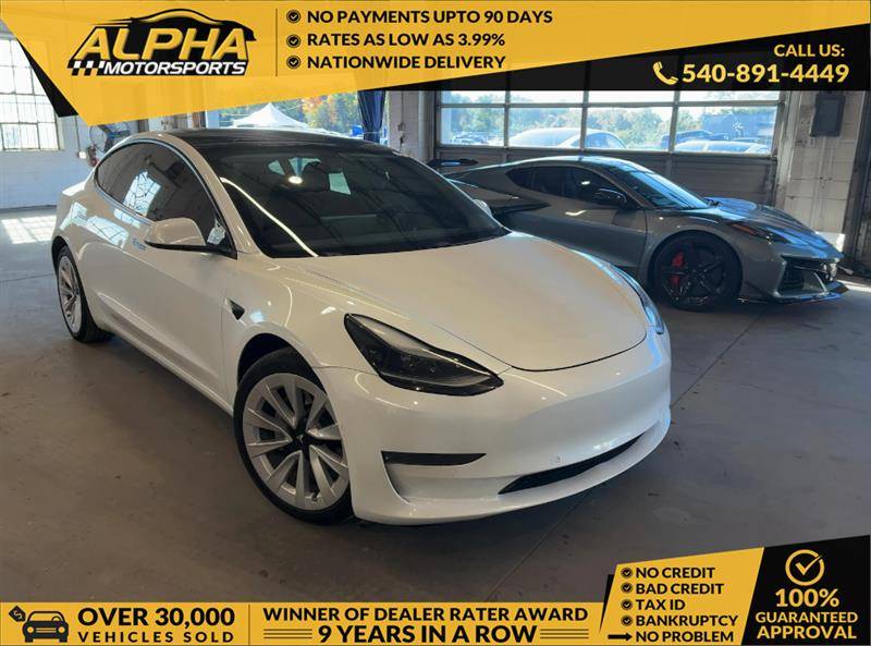 2021 Tesla Model 3 Standard Range Plus — Sedan — 23,996 mi — Fredricksburg, VA